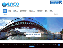 Tablet Screenshot of encosrl.it